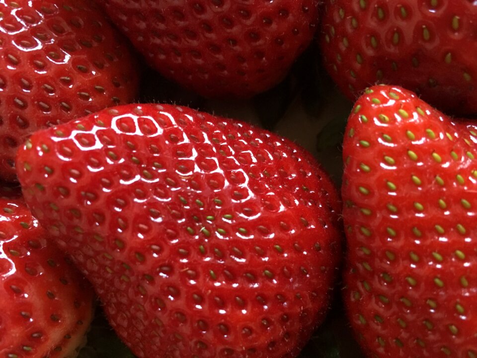Red red fruits sweet