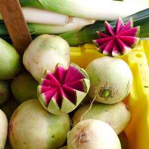 Organic garden salad