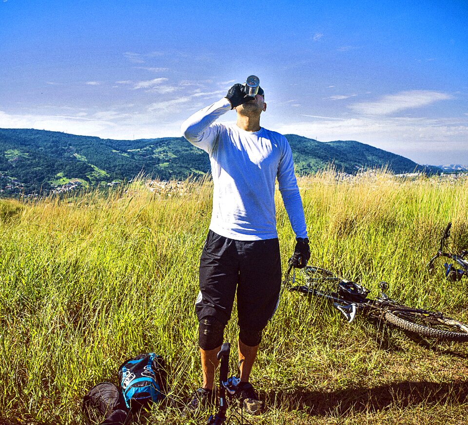 Mountain trail thirst