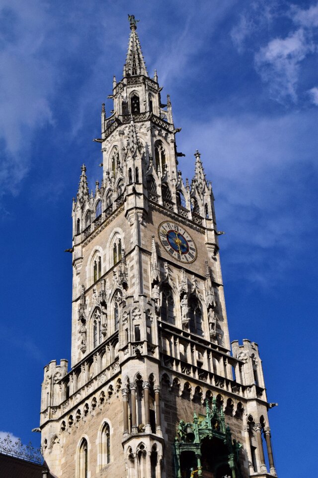 Town hall facade historically