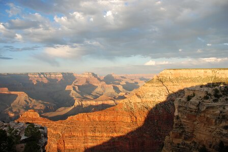 Grand canyon mountain sky photo