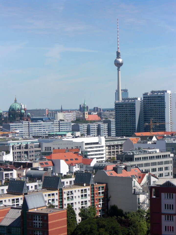 Cityscape skyline fernsehturm