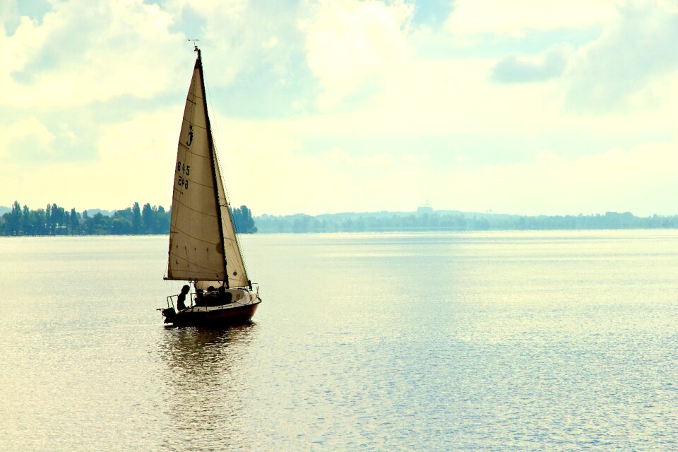 Lake boat ship