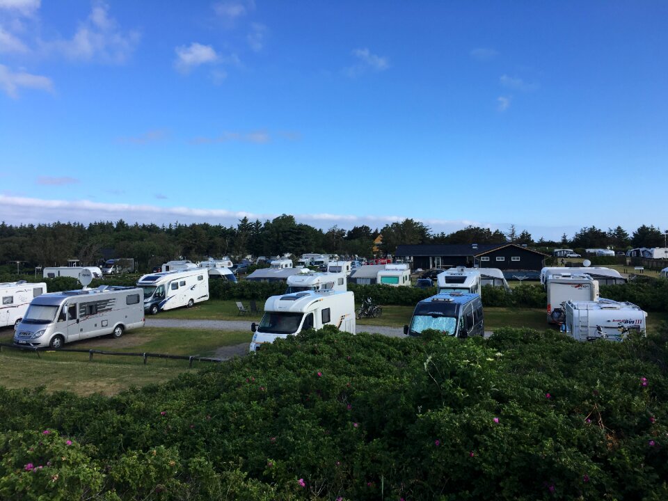 Tourists campsite outdoor photo