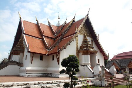 Thai architecture thailand photo