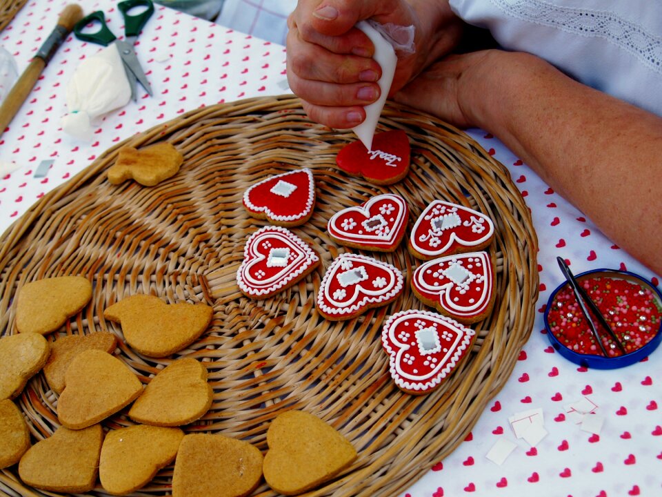 Dessert decoration food