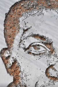 Art graffiti mural