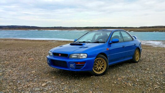 Sports car subaru jdm