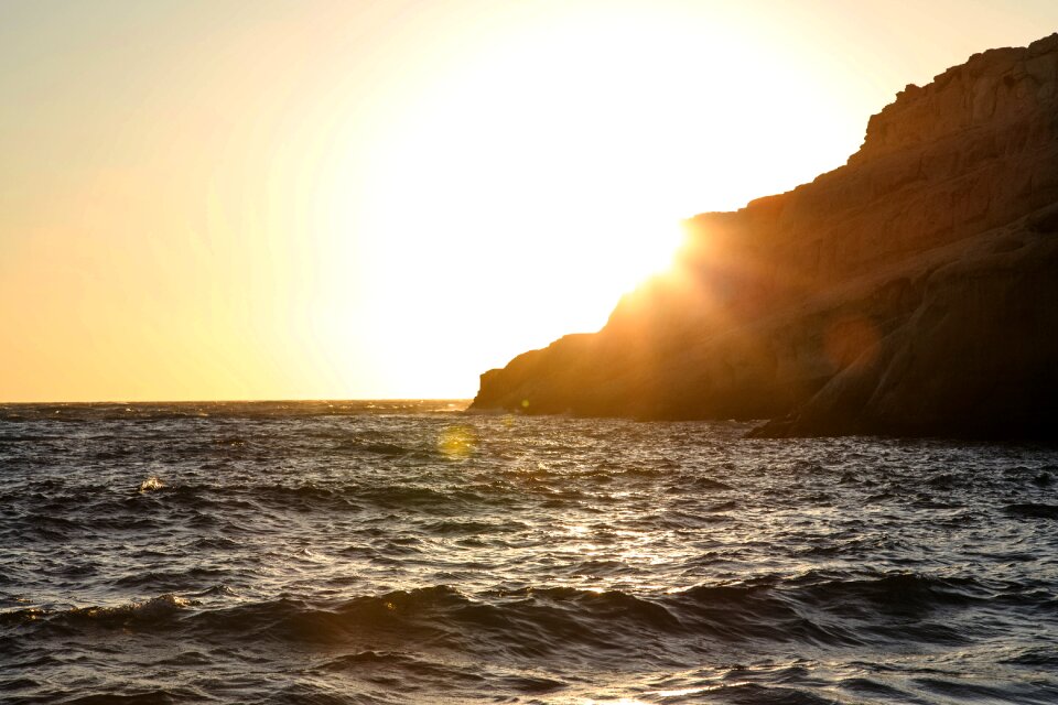 Ocean landscape summer