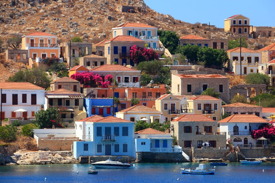 Greece island greek island photo