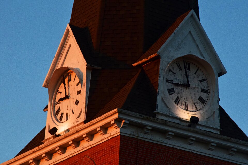 Church clock clock