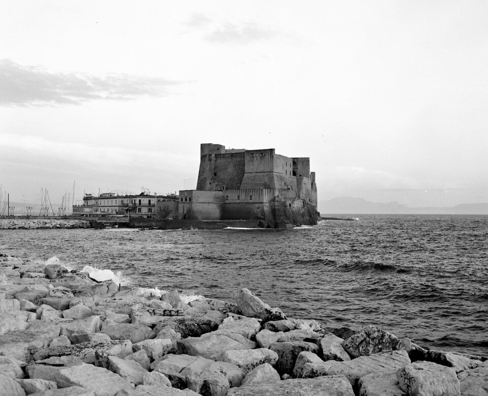 Sea rock landscape