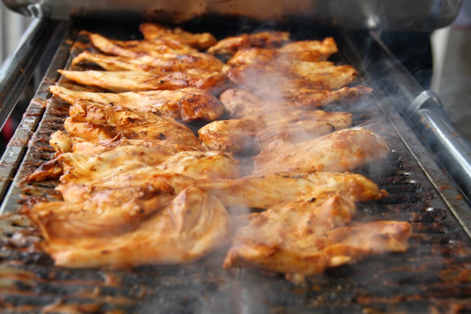 Food barbecue grilled