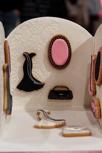 Girl marzipan cake