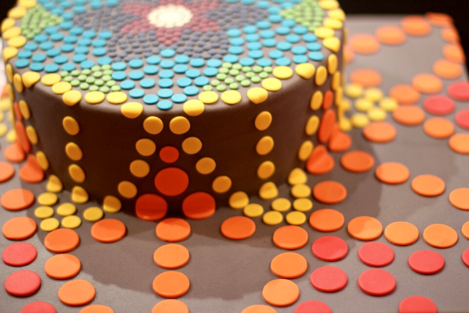 Ornament birthday cake confectionery goods
