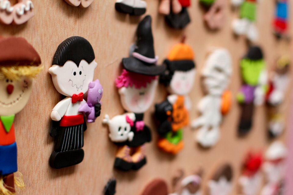 Count dracula figure pin