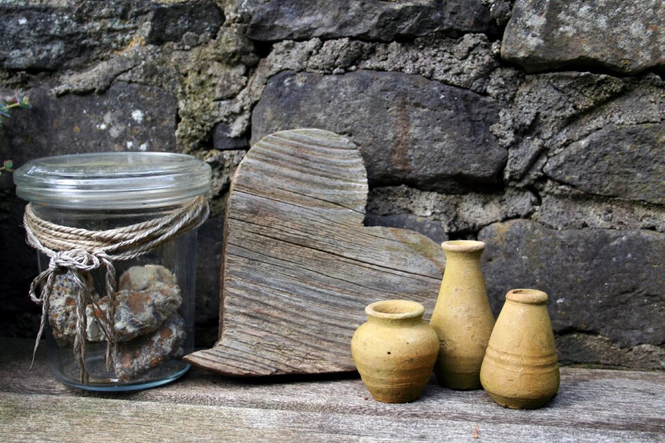 Vase stones carved