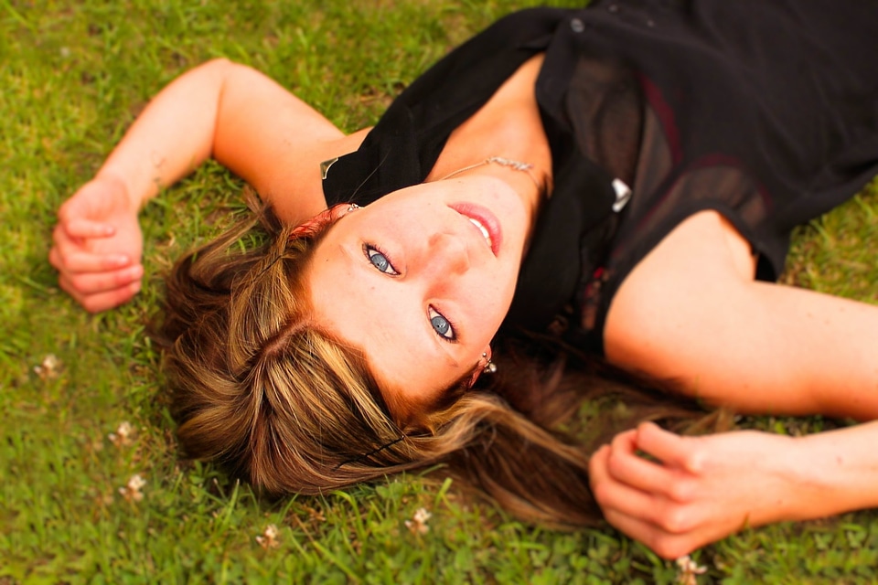 Young beautiful rest