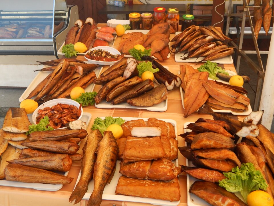 Fish food healthy