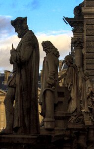 Paris france statue