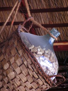Decoration hay basket