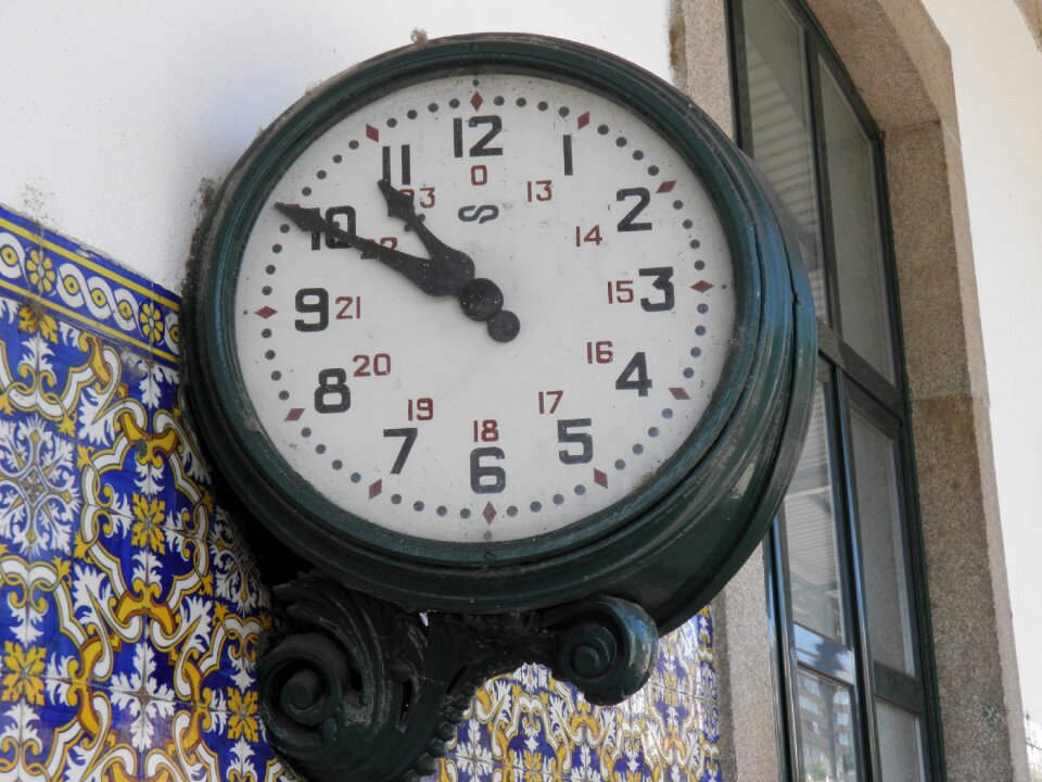 Portugal europe clock