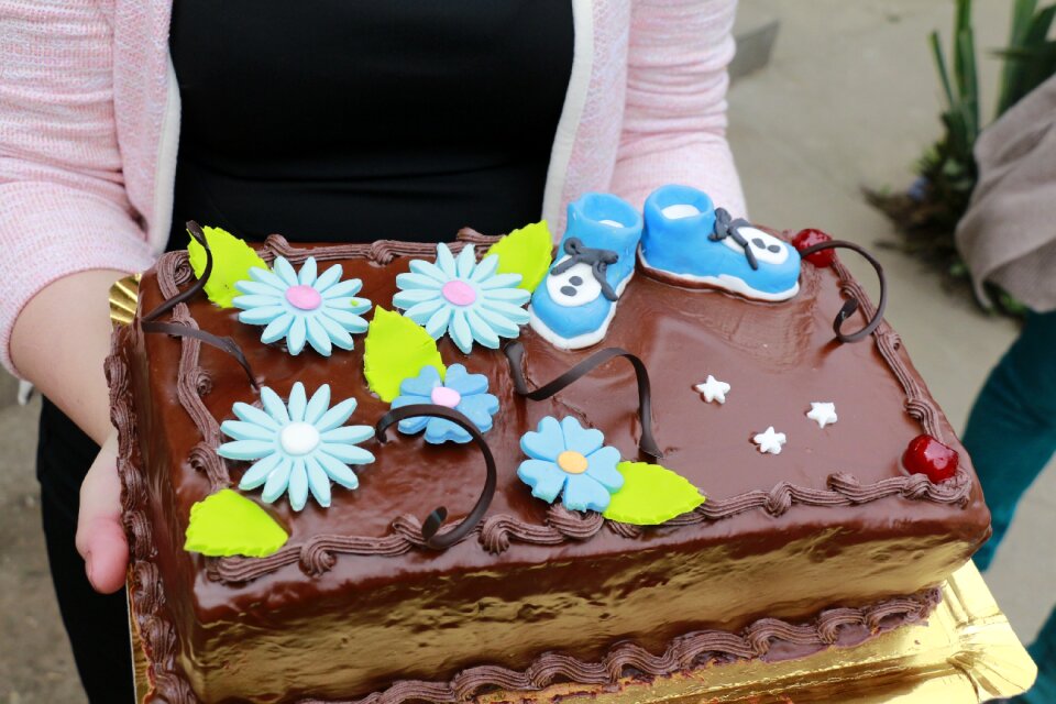 Baptism sweet dessert