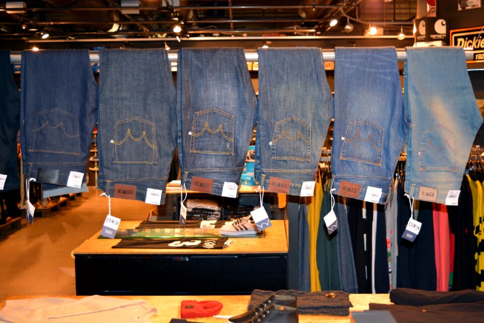 Jeans pants garment