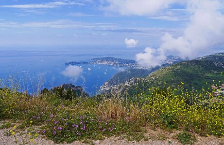 Ascending coast cap ferrat