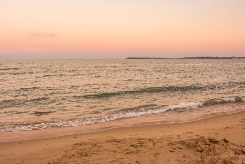 Evening black sea tranquility