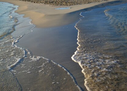 Water sand shoal photo