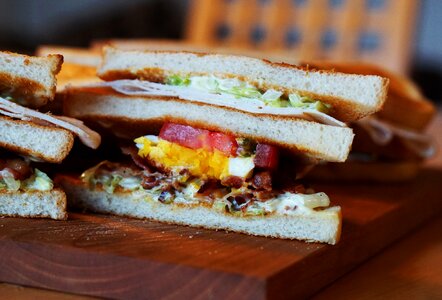 Bread food snack photo