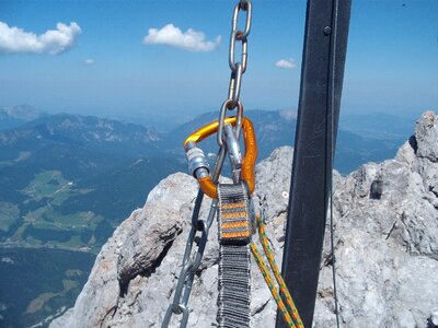 Mountain alpine summit