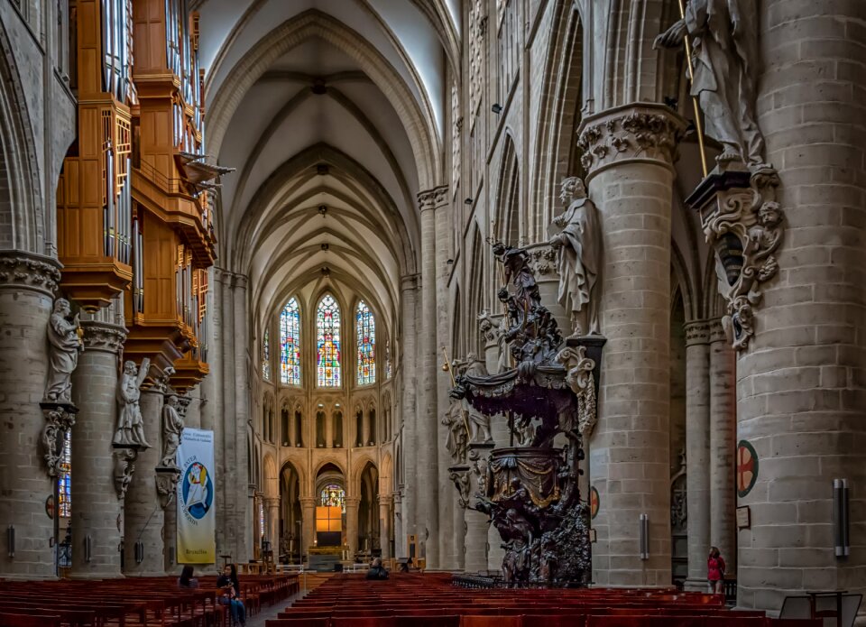 St paul's cathedral michael and gudula cathedral michael and gudula cathedral in brussels