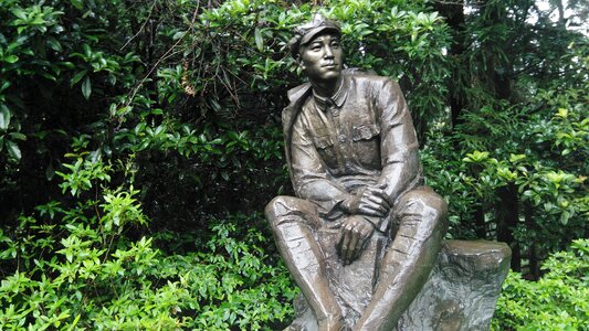 The jinggang mountains revolution martyrs sculpture