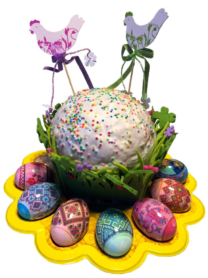 Holiday christ is risen food