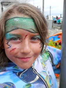 Facepaint face paint fake scar