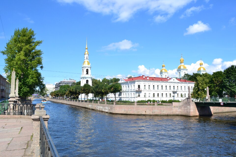 Russia church bridge