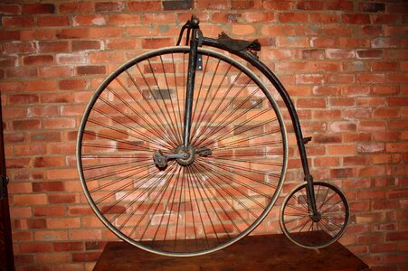 Tourism old bicycle bike