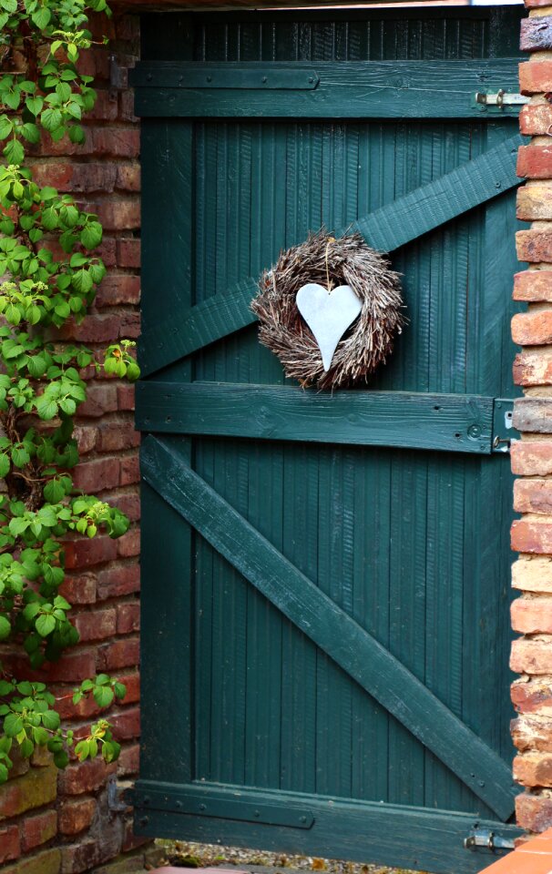 Decor hay heart