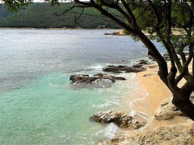 Water rock coast photo