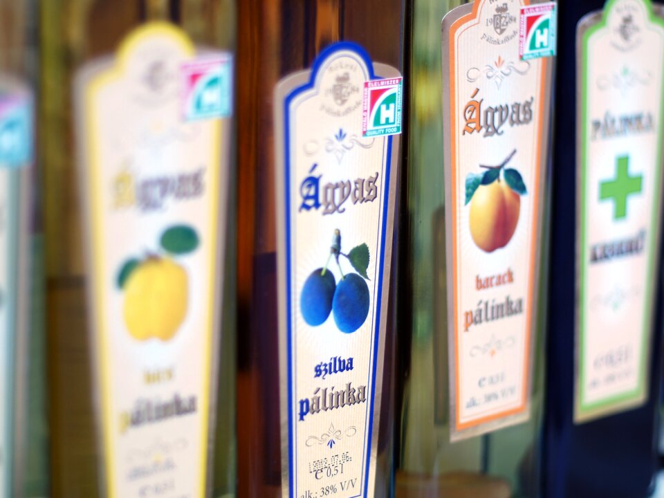 Beverage brandy palinka