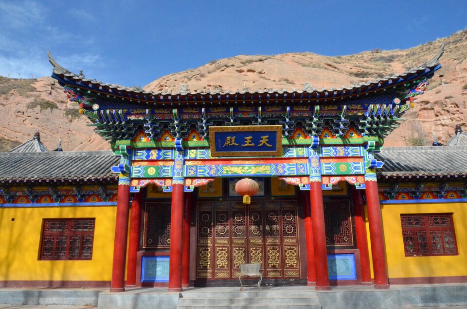 Temple zhangye tibetan culture