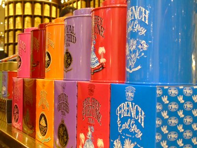 Canisters colourful colours
