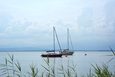 Lake landscape chiemsee photo