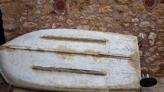 Boat wall mallorca