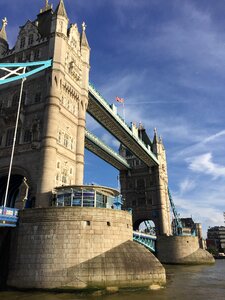 River bridge tower photo