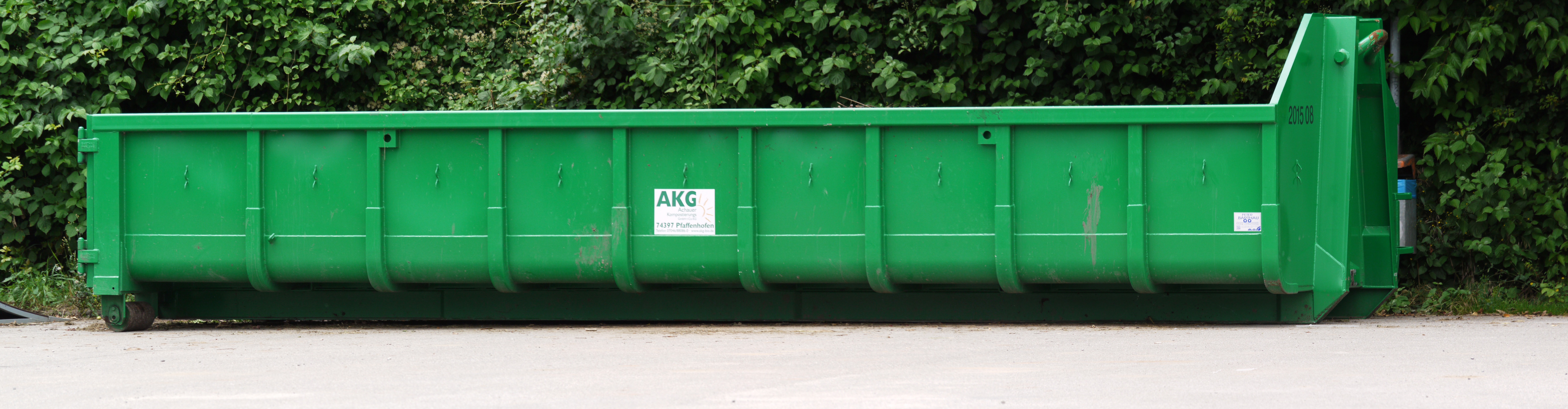 Disposal site green landscape format