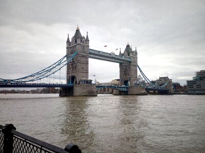 England bridge river thames photo