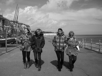 Uk beach walking
